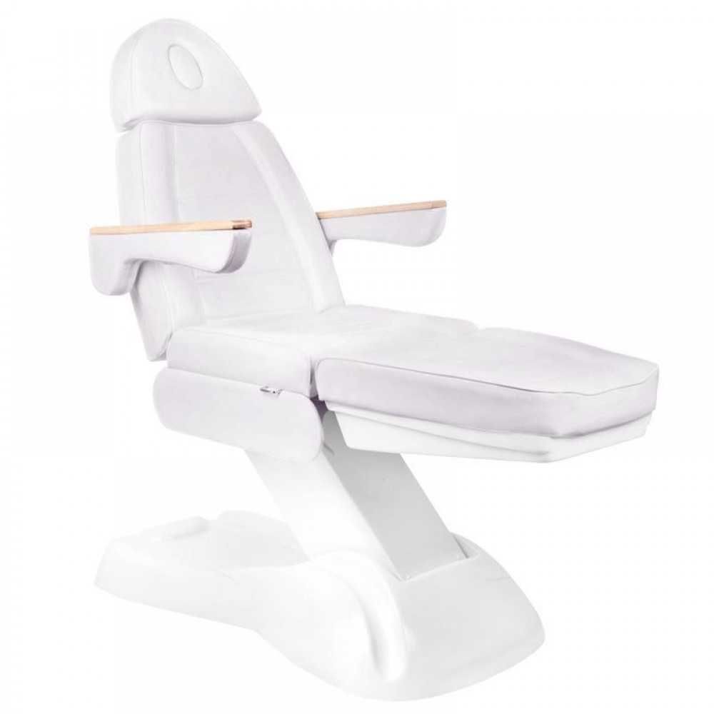 Електрическа кушетка Lux 3 (3 мотора) 200 х 63/83 х 67/89 см - бял