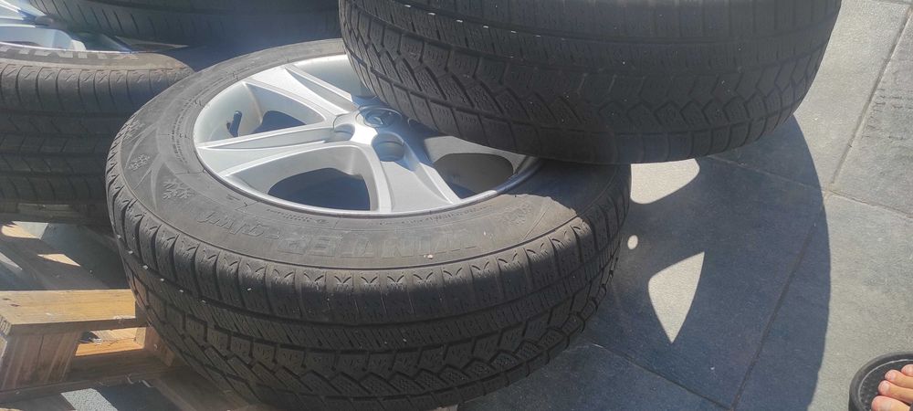 4 бр. оригинални Алуминиеви джанти Mazda 6 с гуми 205/60 R16