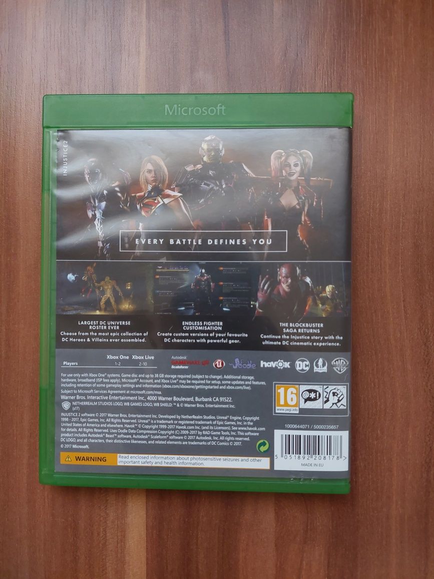 Injustice 2 xbox one