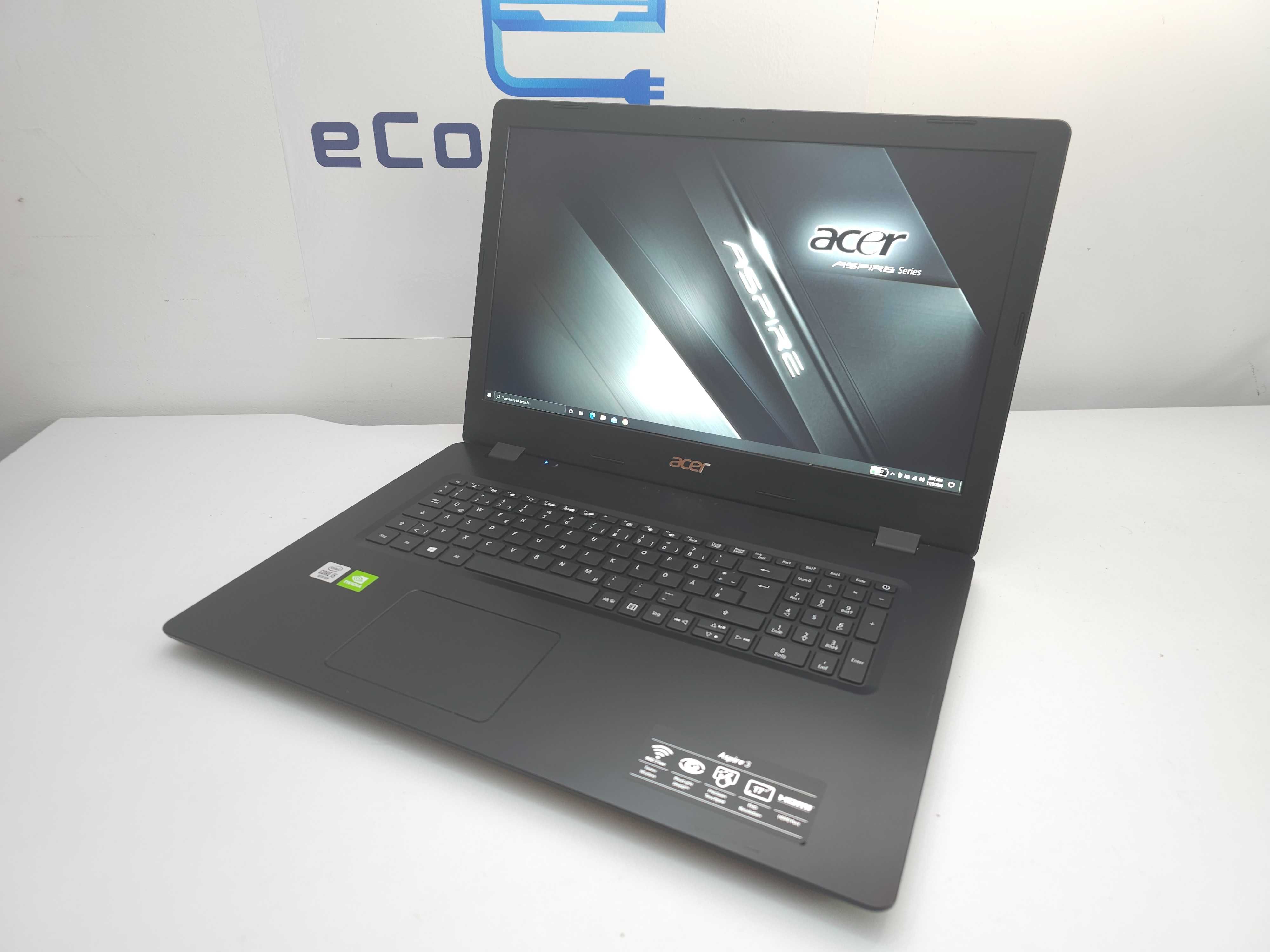 Laptop Acer 17.3  FHD i5 gen10 512SSD nVidia GAMING . Garantie