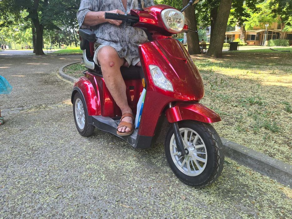 На Изплащане БЕЗ Оскъпяване електрическа триколка  1200 вата