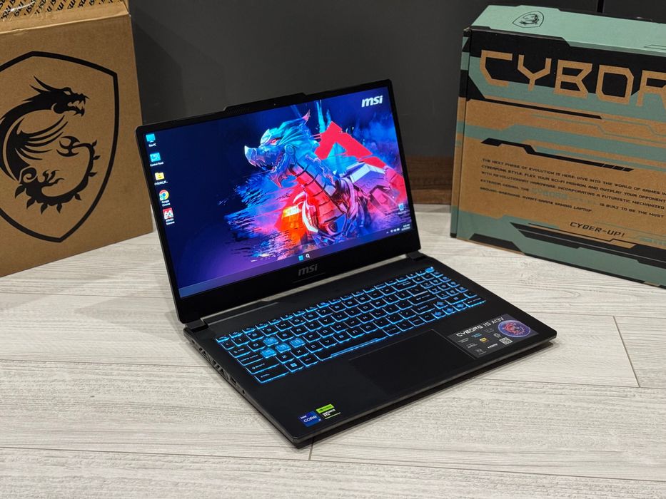 15.6 144hz /i7 13620H /RTX 4060 8GB /1TB SSD /16GB/ Гаранция / CYBORG