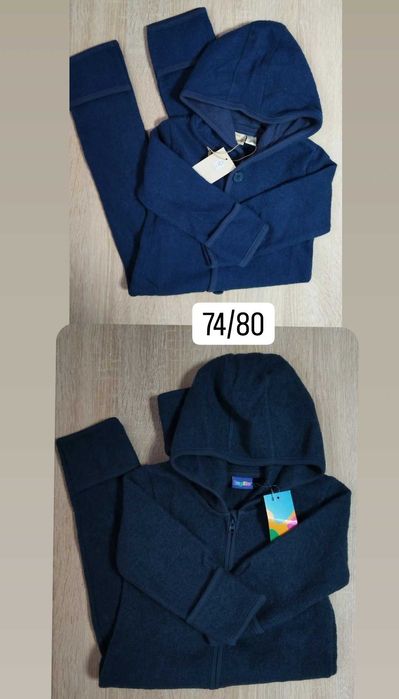 salopeta din lana merinos 74/80 lupilu lidl