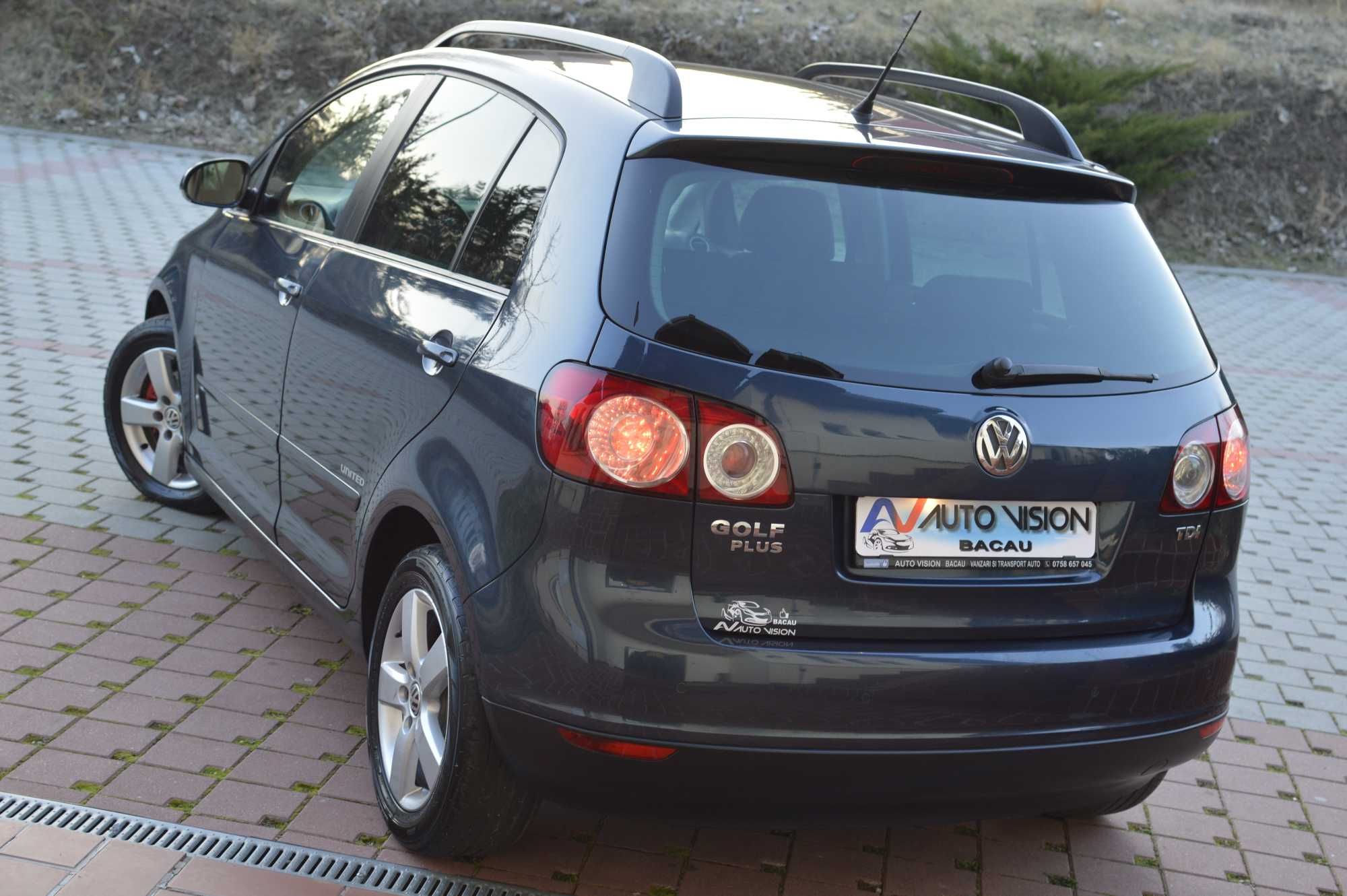 *RATE*Volkswagen Golf Plus 1.9TDi 105CP 2009 UNITED km reali Germania!