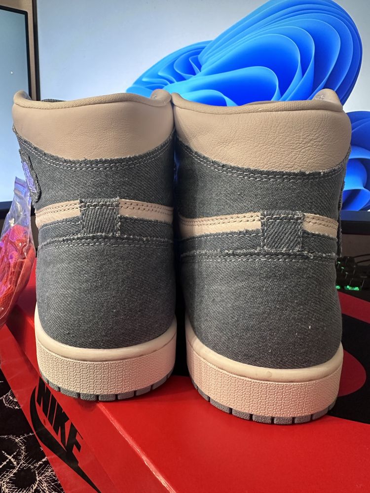 Jordan 1 HighDenim 46 NOI cu cutie