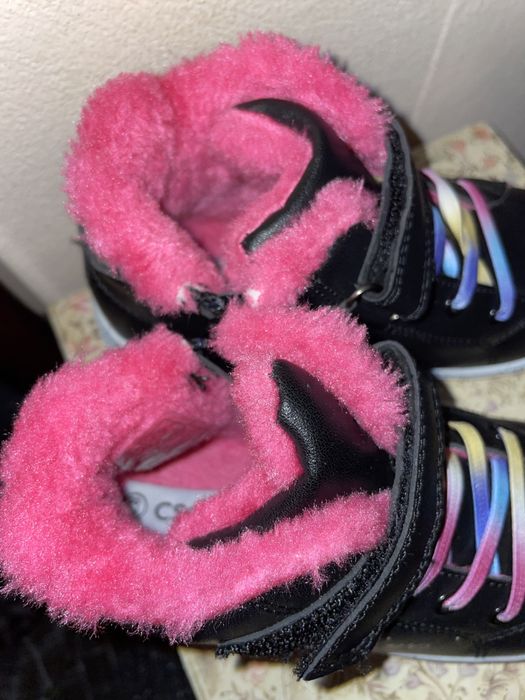 Ghete tip teniși cu blană nr 28