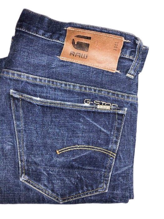 Blugi GSTAR Straight Jeans Barbati | Marime 32 x 34 (talie 84 cm)