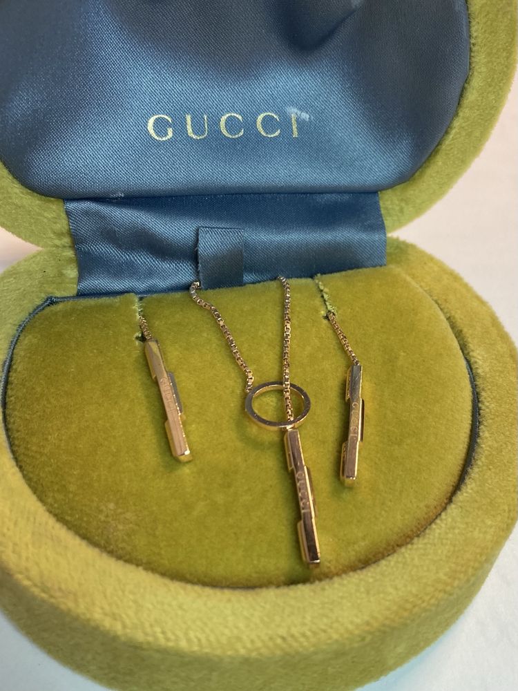 Lant-cercei Gucci aur roz 18kt