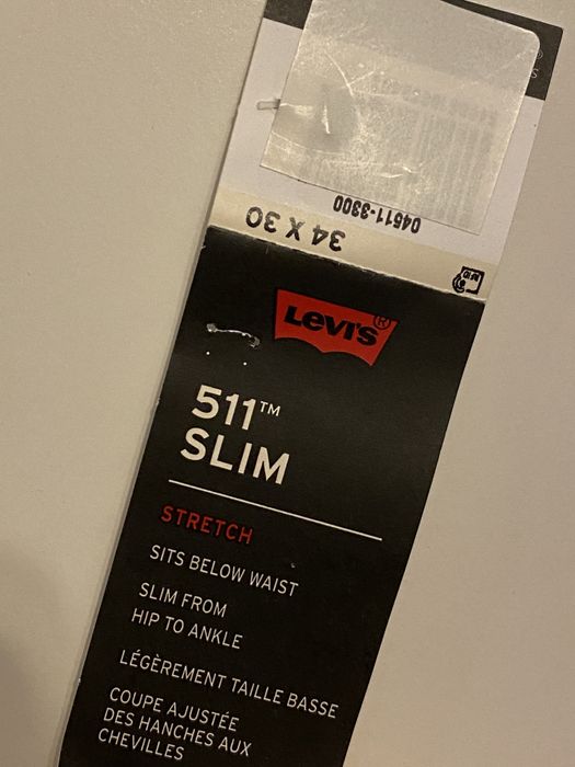 Levi’s 511 SLIM STRETCH 34x30 predare doar in Bucuresti