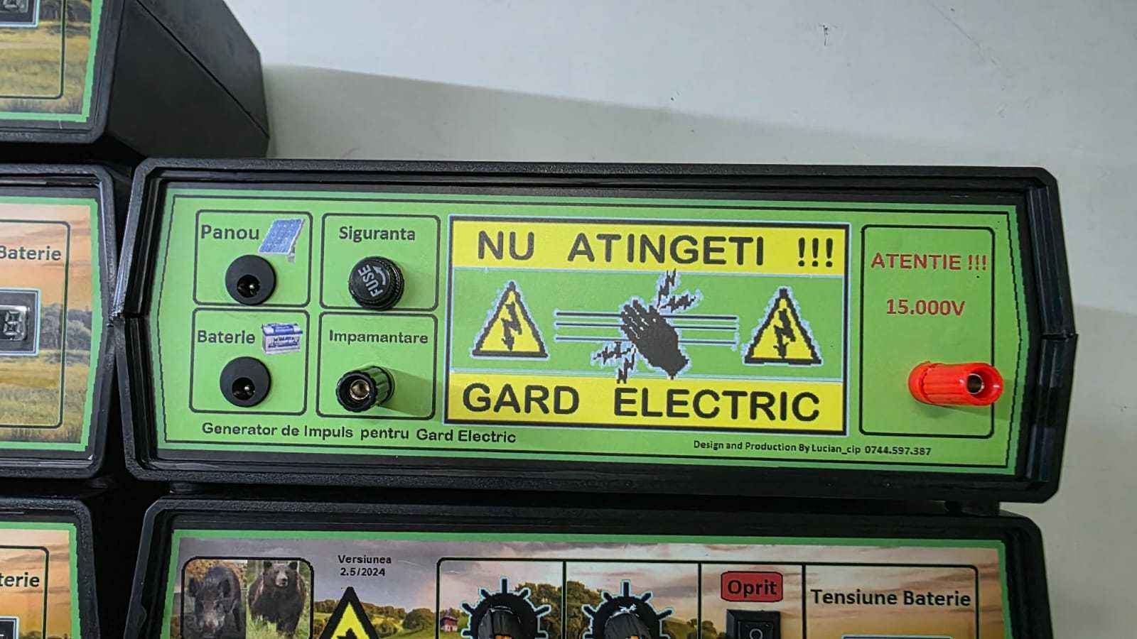 Pachet pentru gard electric 6j Vaci Oi Cai 1Ha 500m TRANSPORT GRATUIT