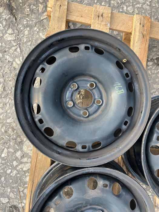 1бр джанта тенекиена Skoda rapid Seat Audi 5x100 6c0601027 et38 6j