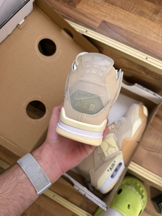 Jordan 4 Off White, marimea 45, 46