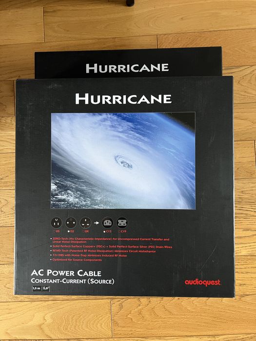 Cablu alimentare Audioquest Hurricane Source 1.5 m C13
