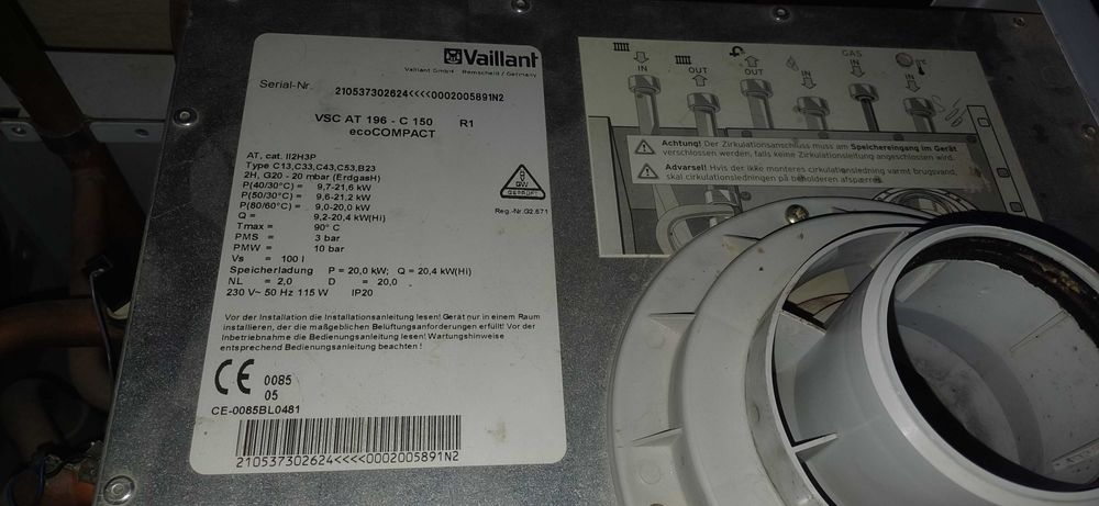 Centrală Vaillant 20KW