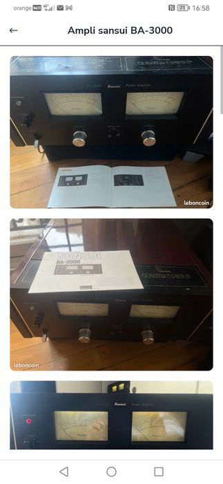 Amplificator de putere Sansui BA 2000