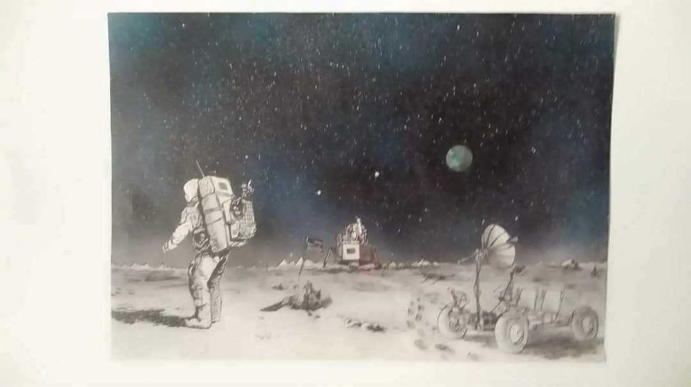 Плакат, фантастика.