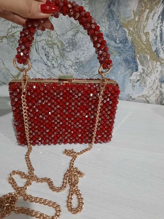 Сумка из бусин ручной работы