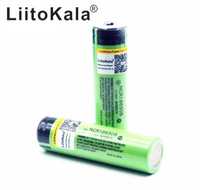 Аккумуляторы LiitoKala NCR 18650 B, 3200÷3400мАч, для фонарей и т.д.