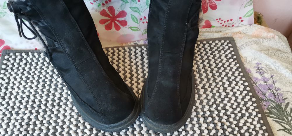 Ботуши Roxde 37н.Естествен велур