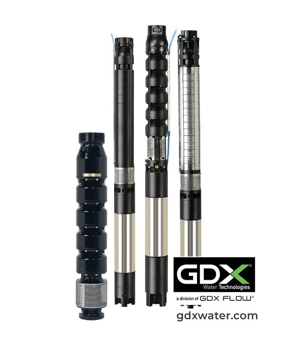 Pompa Submersibila industriala GDX GKP 10160-15, 185 kW - 15 ROTORI