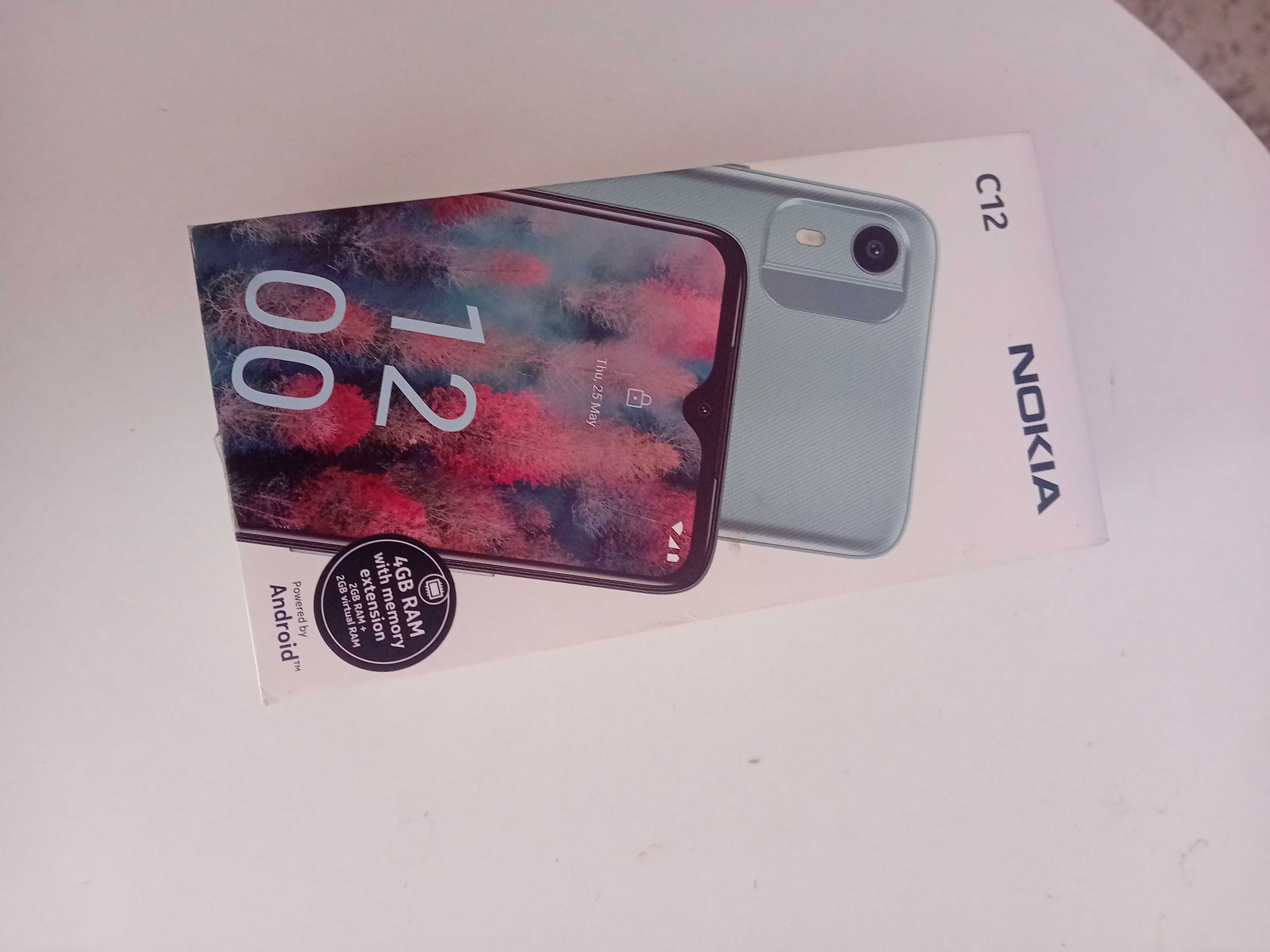 Телефон Nokia  C 12  нов в кутия неизползван.