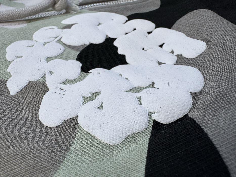 BLACK FRIDAY! Denim Tears Camo Zipper Black/White