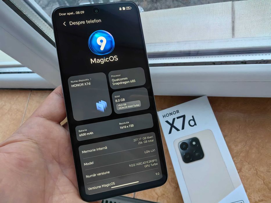 Honor Magic X7D(model 2025) * NOU 0 minute * accept schimburi