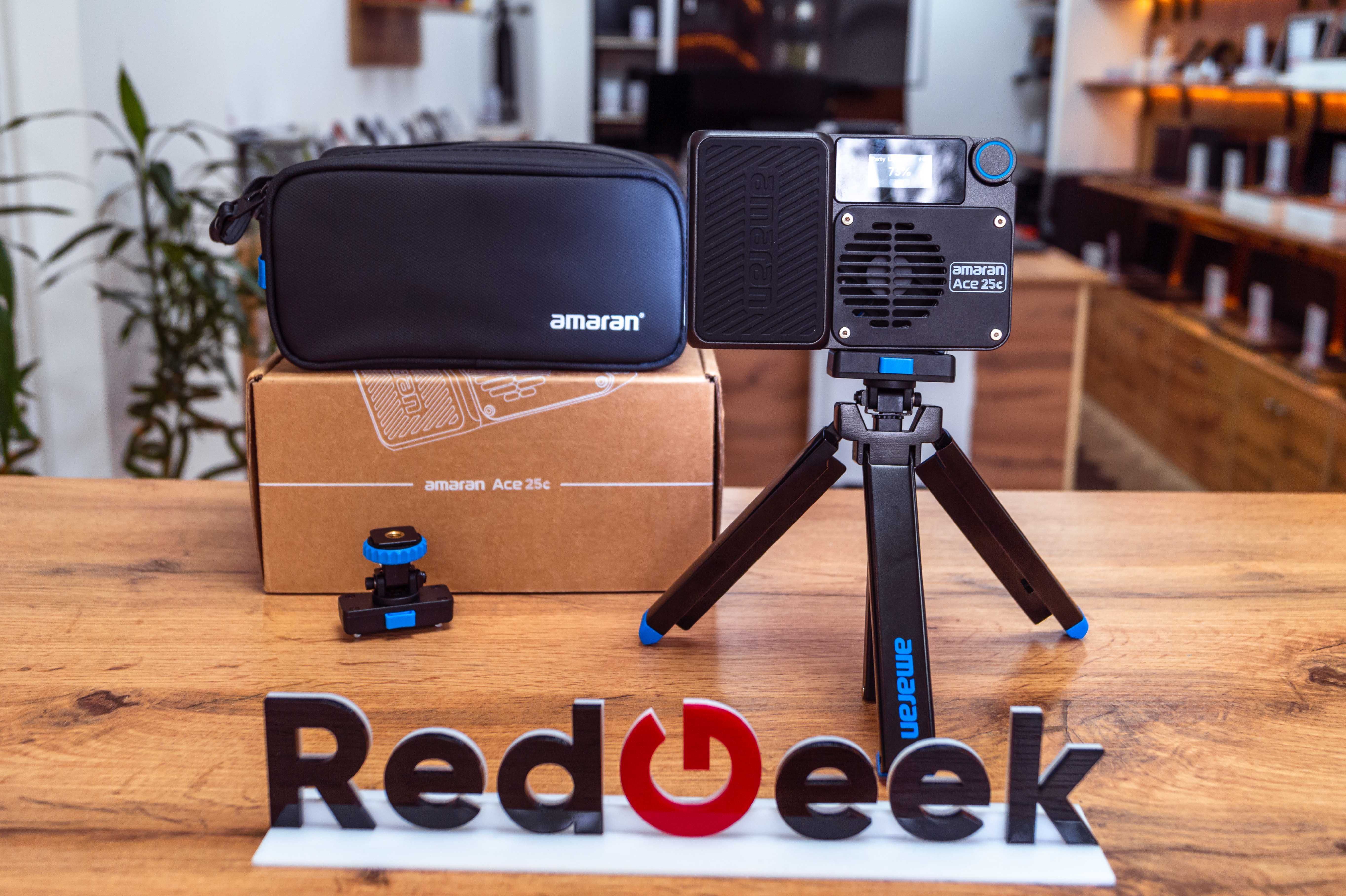 Новый видеосвет RBG Aputure Amaran Ace 25c|+комплектация|Red Geek