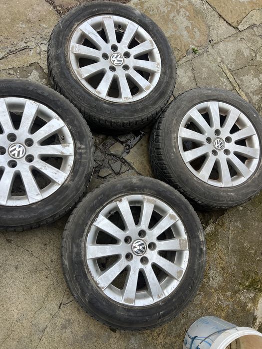 Джанти със зимни гуми vw , audi, vag 5x112 R16
