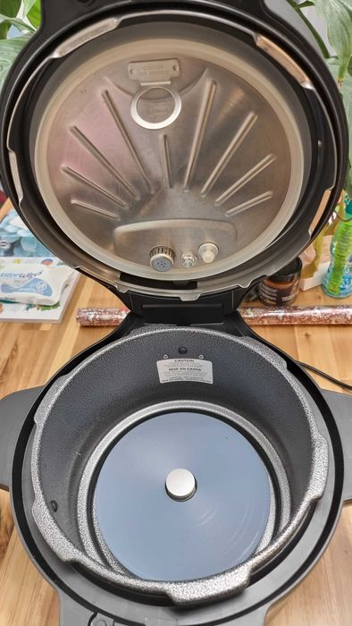 Aparat INSTANT POT Duo Crisp Ultimate Lid 6.5L + vas inox bonus