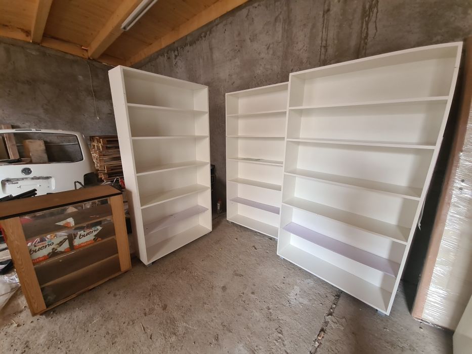 8 Rafturi vitrina din pal magazin plafar farmacie  ca noi