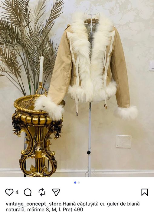 Cojoc blană naturală 100%