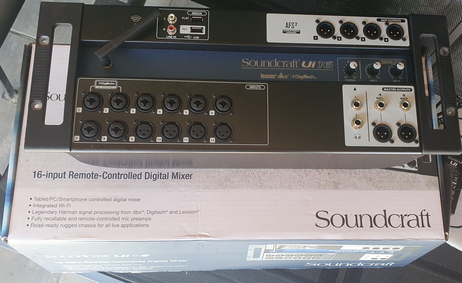 Mixer Digital Souncraft Ui 16 nou