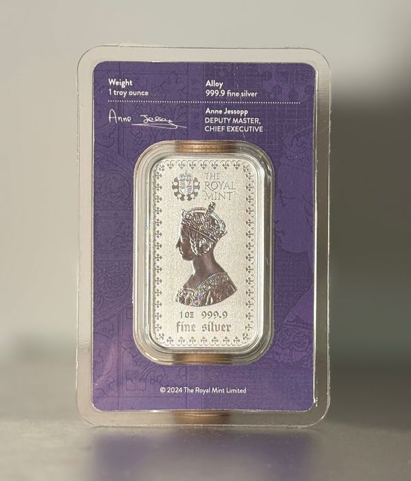 Lingou Argint 1 oz Royal Mint – Ediție Limitată 5.000 buc Mondial