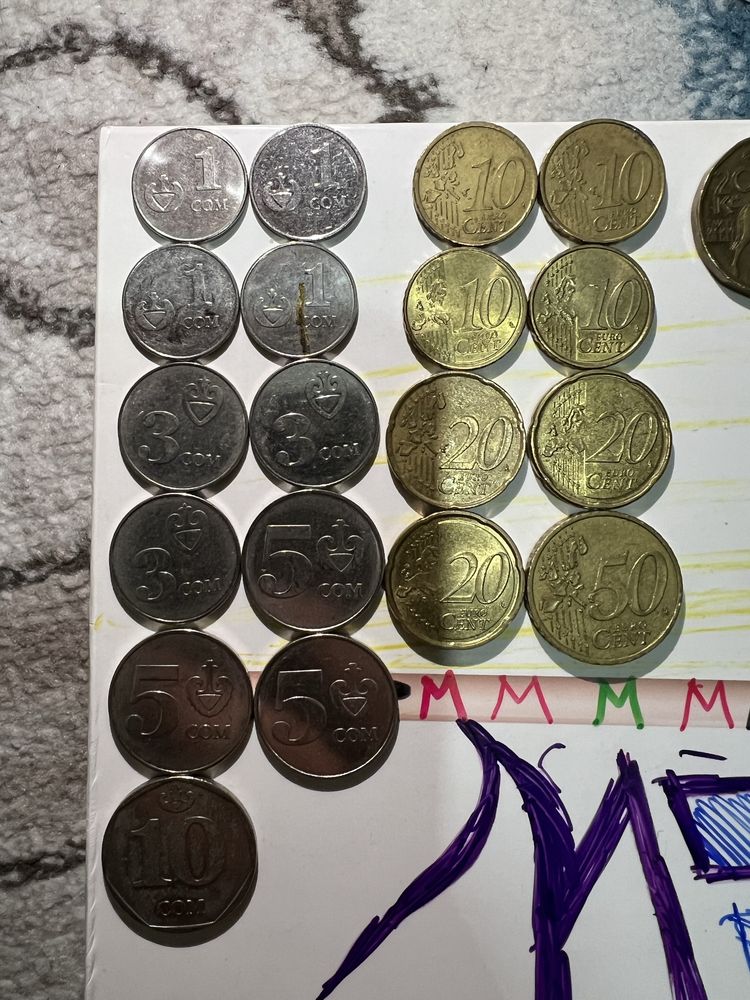 1,2$ Dollar Доллары