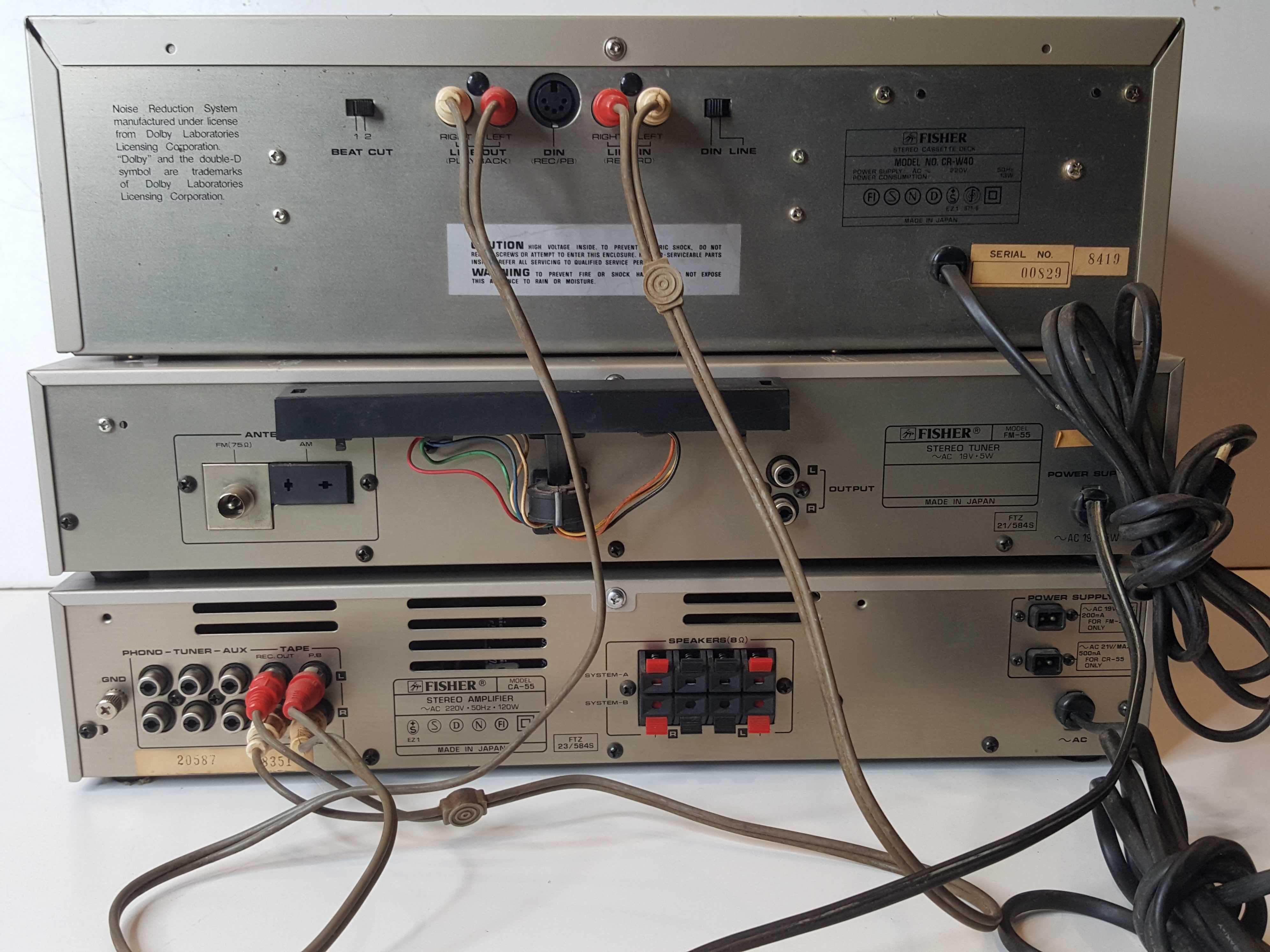 Amplificator Linie Fisher CA-55 Vintage
