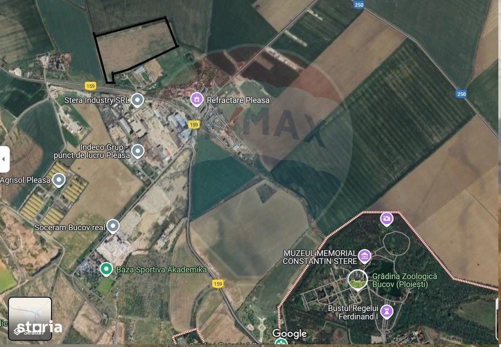 Teren de vanzare 116.000mp  Ploiesti