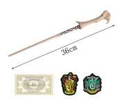 Магическа пръчка на Волдемор + Билет + нашивки Хари Потър Harry Potter