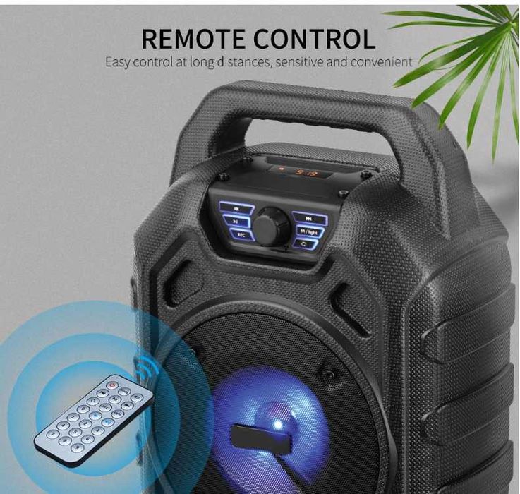 GSou М1  Колонка Громкоговоритель Караоке 20W громкий и чистый звук