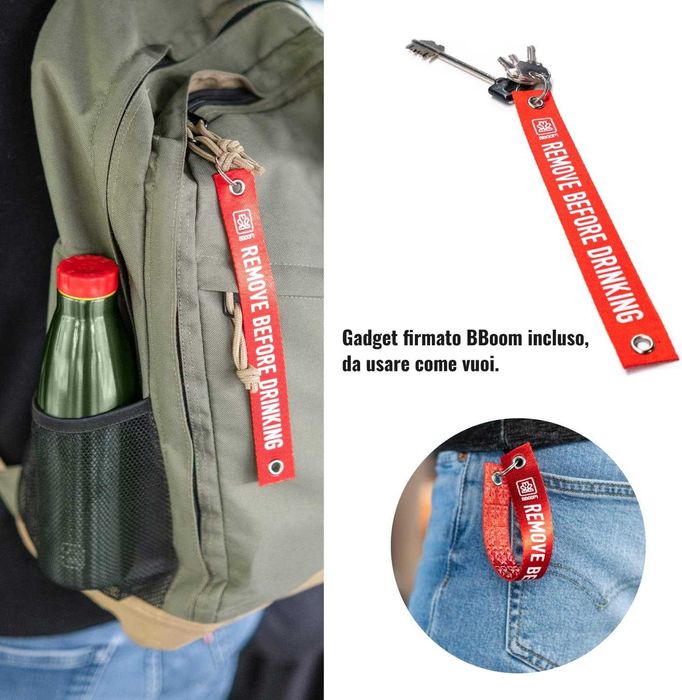 BBOOM Термо бутилка  с двойна стена, вакуумна изолация- 520 милилитра