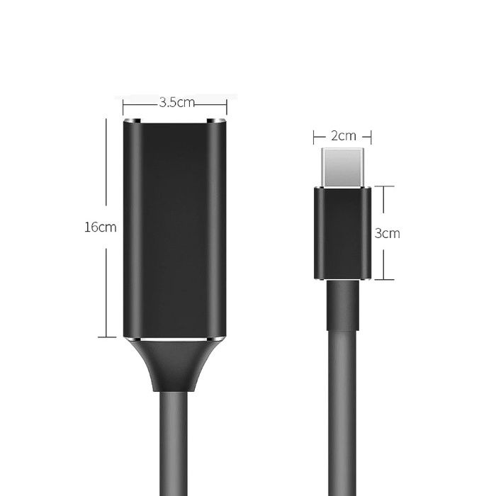 Adaptor convertor USB-C Type C la HDMI pt laptop, telefon suporta 4k