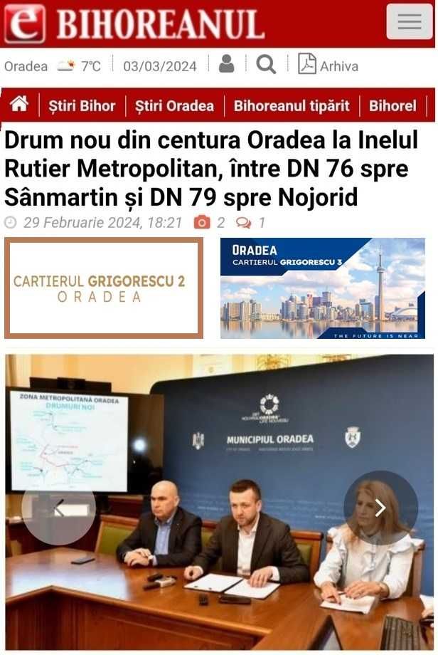 Teren Cihei 540 mp (intravilan cu PUZ) str. LALELELOR(200 m de inel)