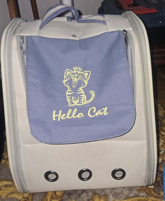 В отличном состоянии переноска для кошек и собачек