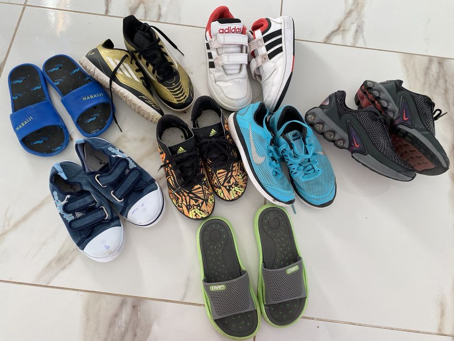 Лот от маратонки  за момче 33 номер nike ,adidas