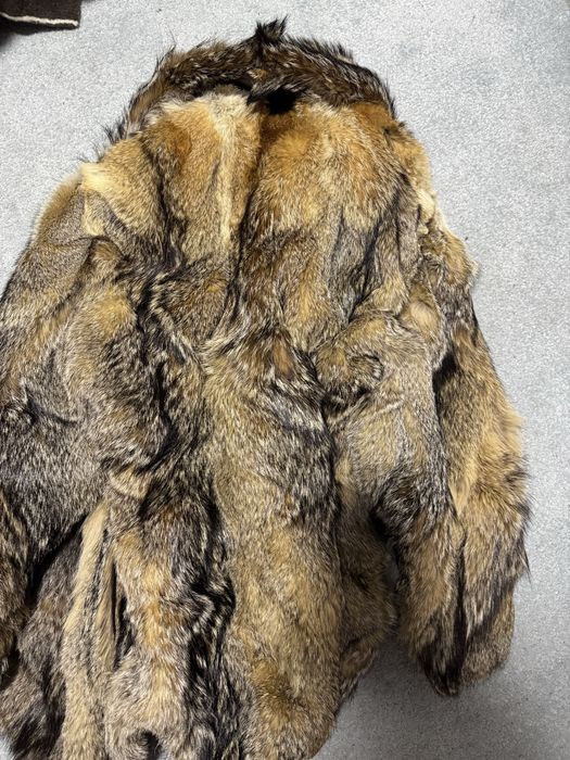 Blana naturala de coiot marimea M