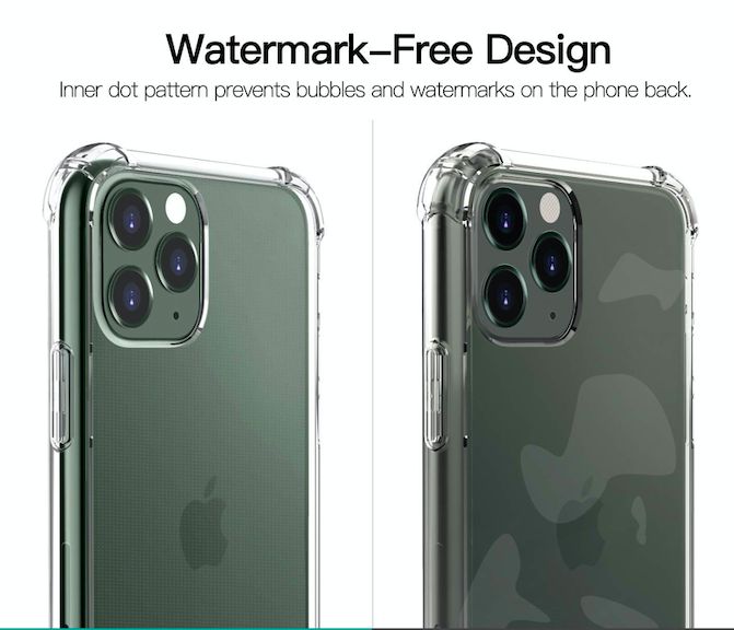 Husa Protectie transparenta iPhone 11 Pro +2 protectii de sticla ecran