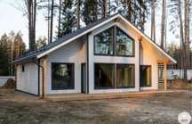 Producator cabane din lemn tip casa sau Aframe la comanda
