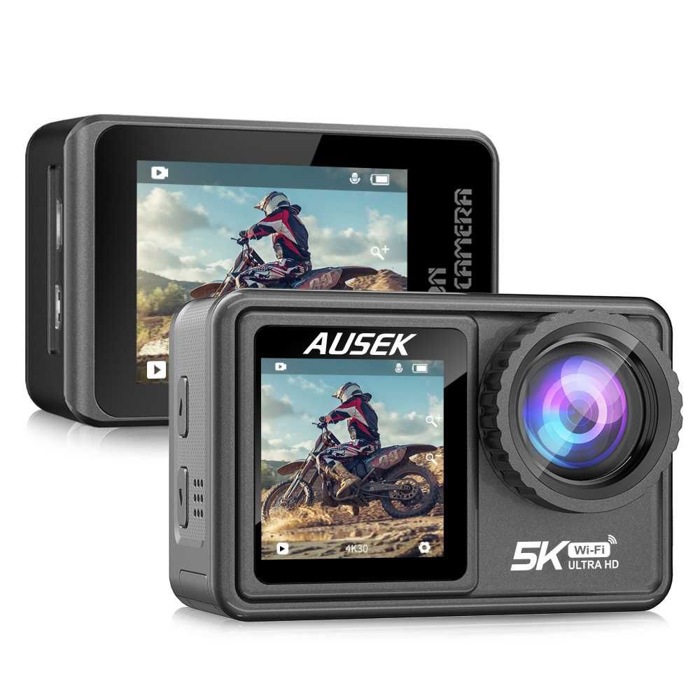 Экшн камера Ausek 5k,go pro, спортивная камера