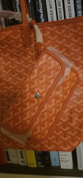 Geanta shopper piele ecologica Goyard