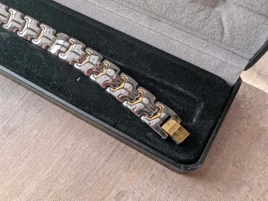 Магнитна гривна за високо кръвно налягане Vision 23 карата злато